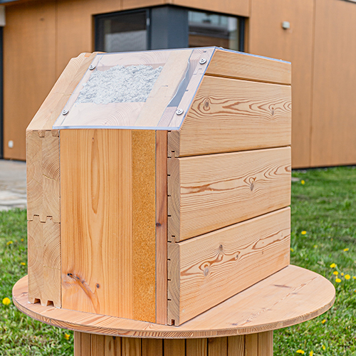 Holzblockbau visual