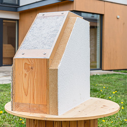 Holzriegelbau visual